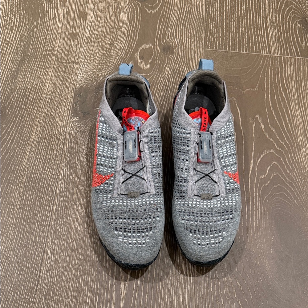Nike Men's Athletic Shoes in Gray with Red Accents size 13 Mens for $65.